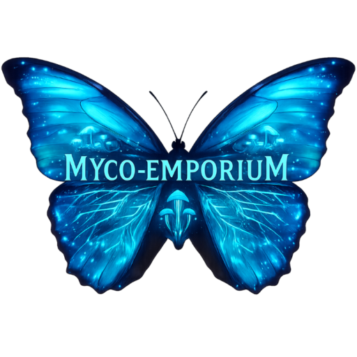 Myco Emporium Butterfly Logo