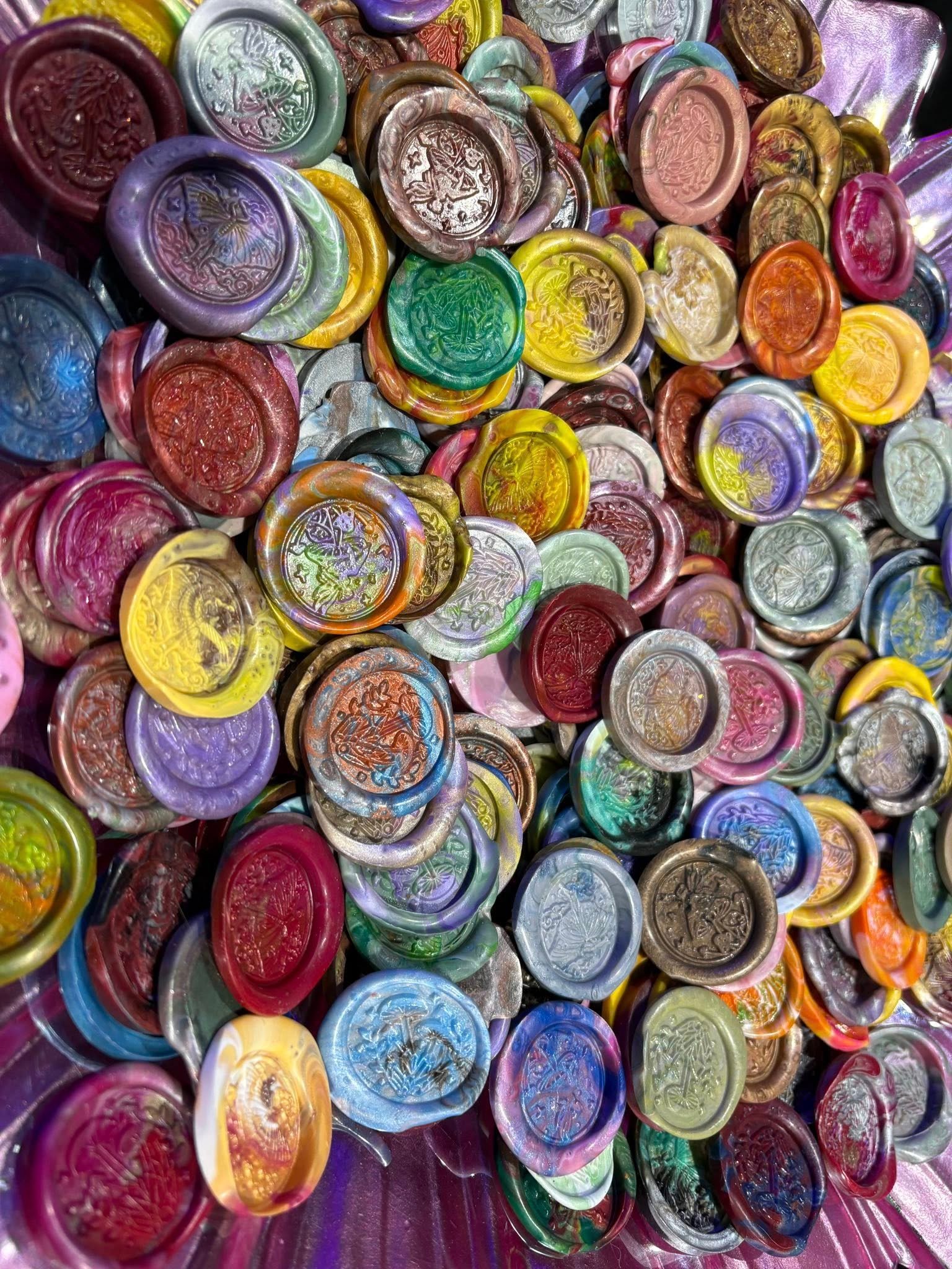 Wax sigils color spectrum