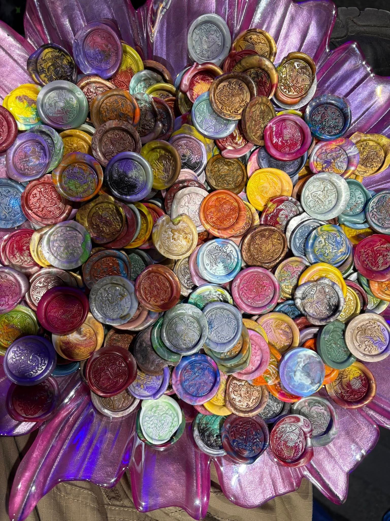 Wax sigil cluster field