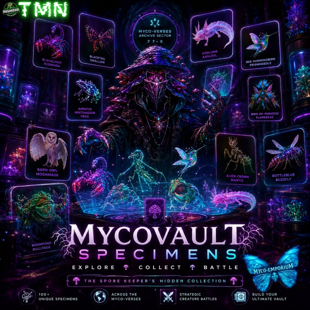 MycoVault-Specimen PAD-01