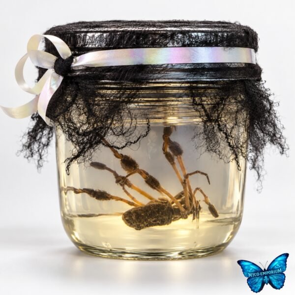 Myco-EMP Oddity-Jar (Banana Spider) I-01 Oddity Jar (Banana Spider) - Wet Specimen