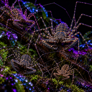Asian Black Forest Scorpion (Heterometrus longimanus)