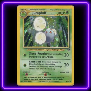 Jumpluff - Original Vintage Pokémon TCG Card