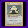 Snorlax - Original Vintage Pokémon TCG Card