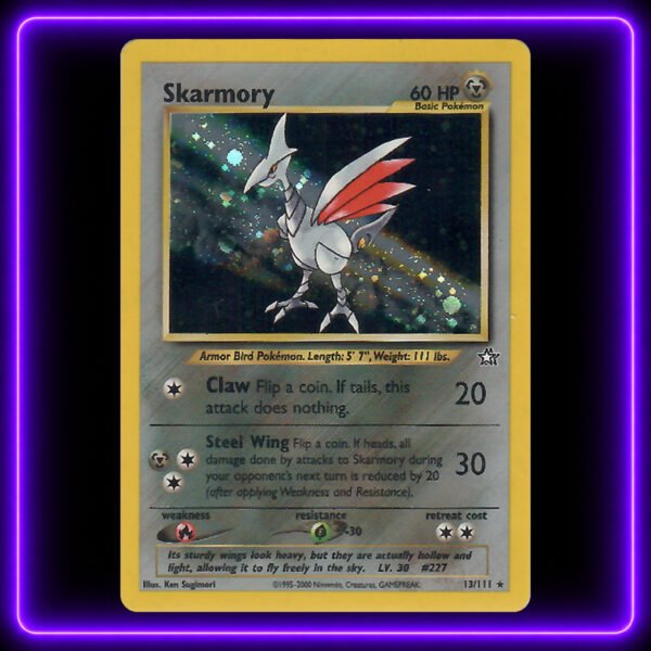 Skarmory - Original Vintage Pokémon TCG Card
