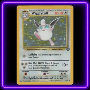 Wigglytuff (English Jungle Holo) - Original Vintage Pokémon TCG Card