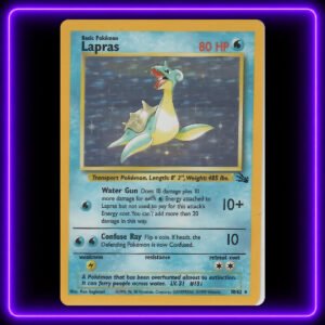 Lapras - Original Vintage Pokémon TCG Card