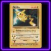07-Pikachu-Movie-Promo-UV Pikachu (Movie Promo) - Original Vintage Pokémon TCG Card
