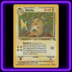 Raichu - Original Vintage Pokémon TCG Card