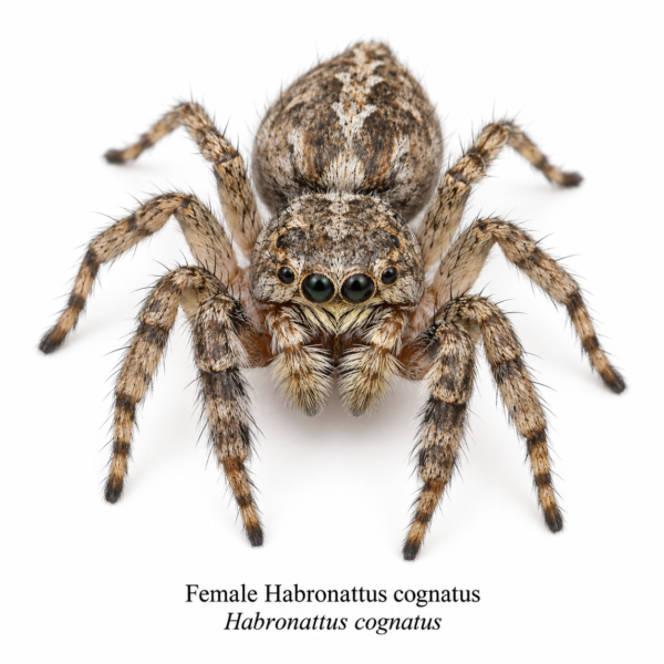 Female_Habronattus_cognatus Paradise Jumping Spider (Habronattus sp.)