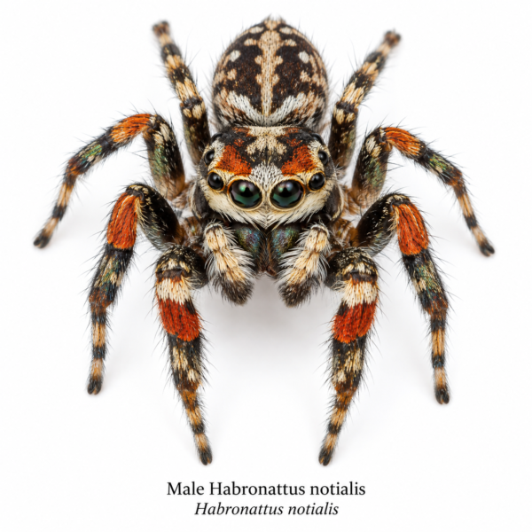 Male_Habronattus_notialis Paradise Jumping Spider (Habronattus sp.)