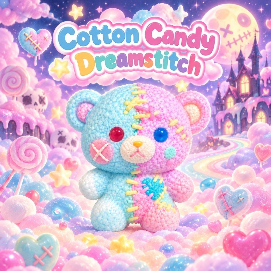 Cotton Candy Dreamstitch